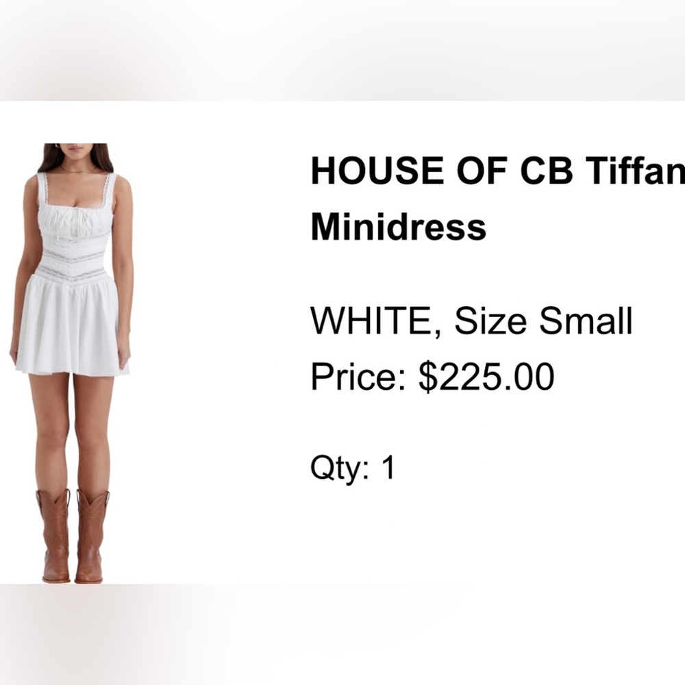House of CB mini dress